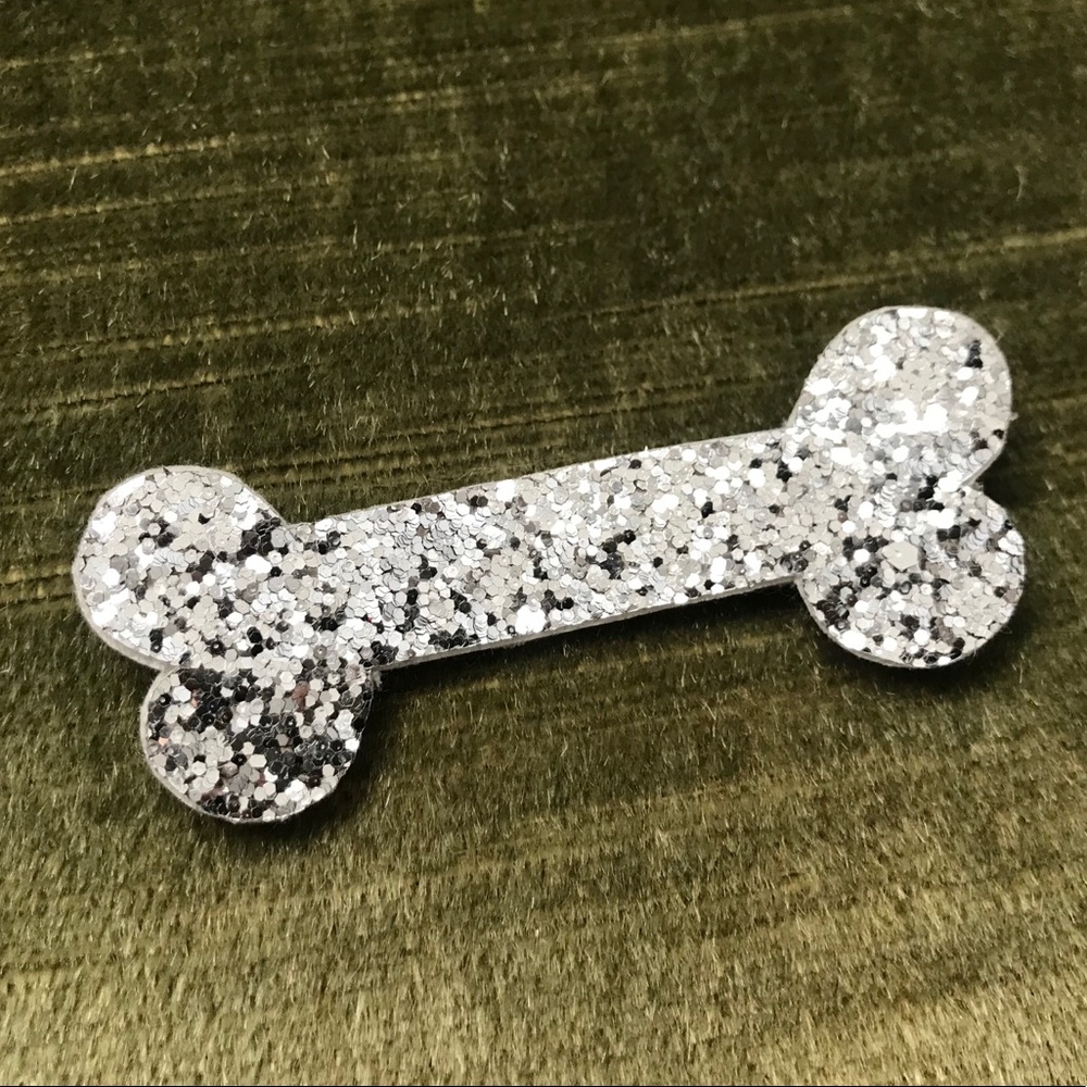 Dog Bone Hair Clip